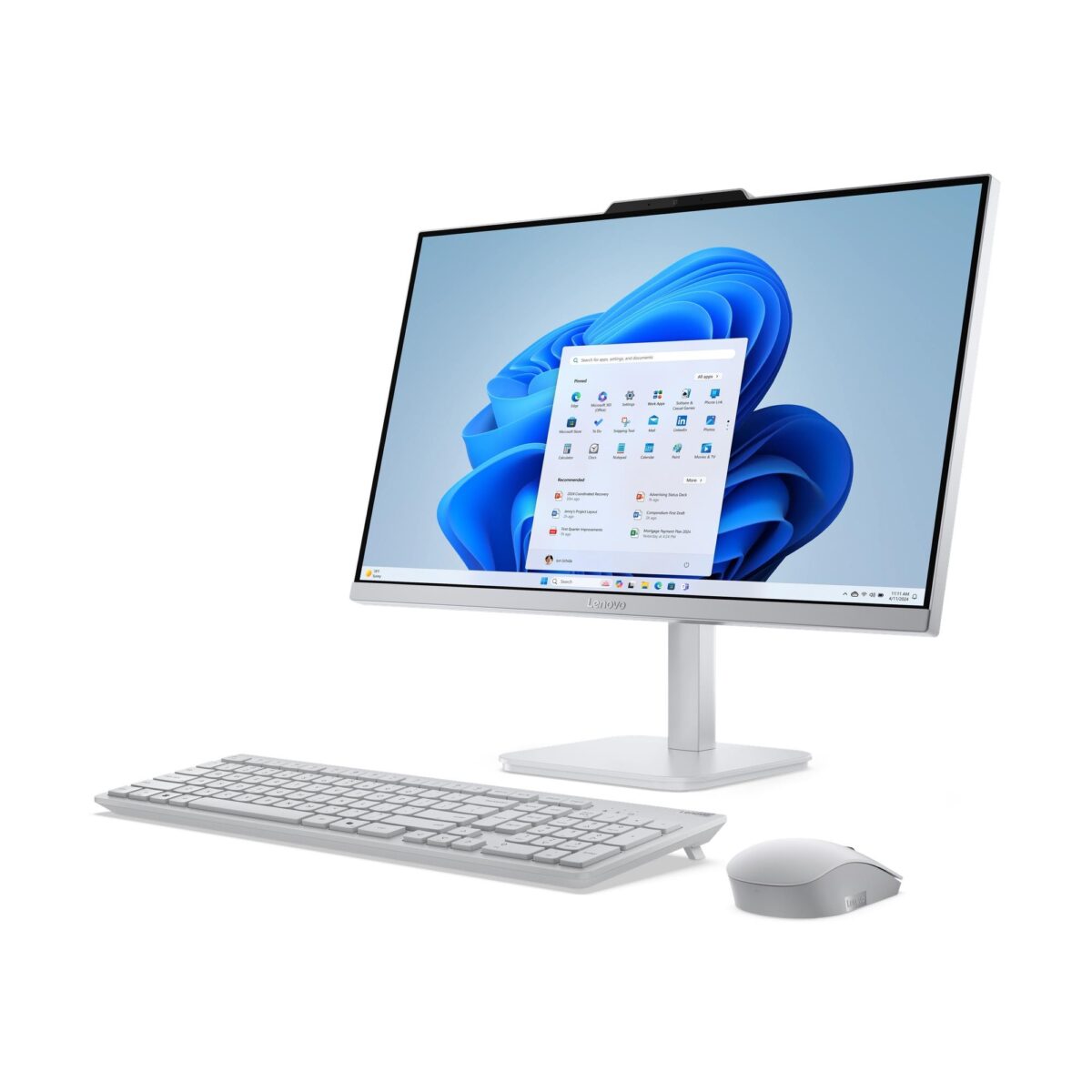Lenovo A100 AIO 23.8" Core i3-N305 8GB 512GB W11H - Imagen 3