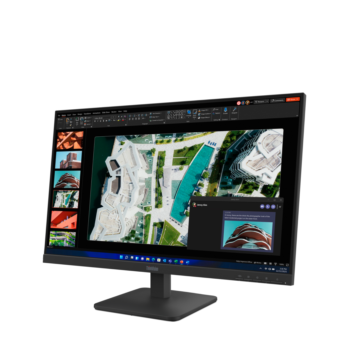 Lenovo ThinkVision S27-4e Monitor 27" FHD IPS 100Hz - Imagen 2